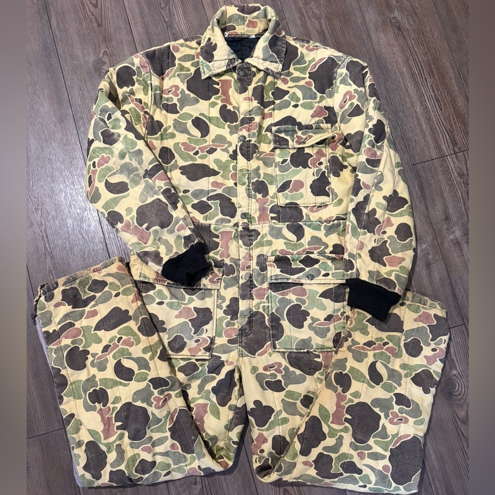 Men's Camouflage Performance Jacket - Green Camo